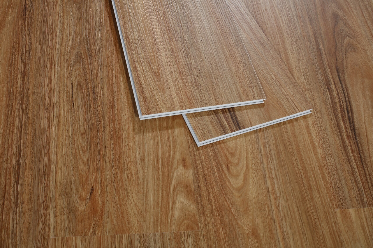 6mm 2.4323sqm Spotted Gum SPC Hybrid Flooring 503